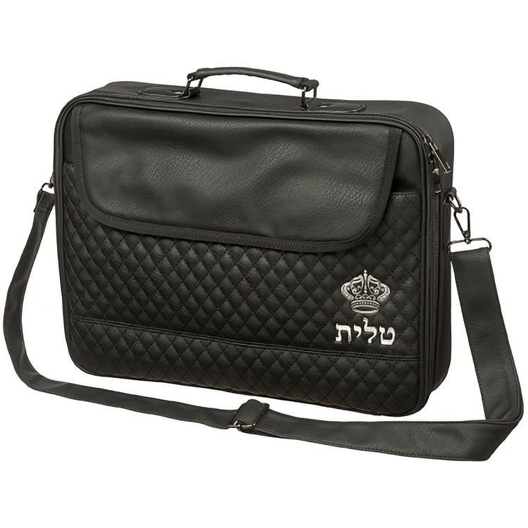Modern Thermally Insulated Tallit Tote Travel Bag with shoulder strap