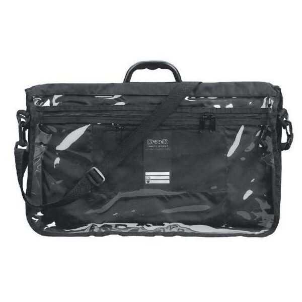 Large clear front waterproof Tefillin Tote Bag with shoulder strap for carrying two tefillin sets