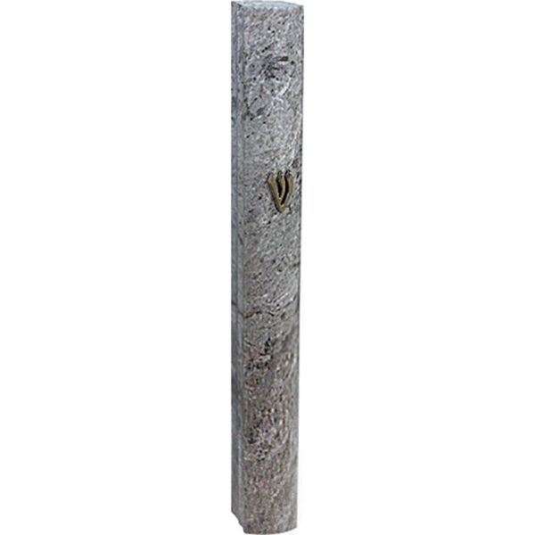 Waterproof marble painted aluminum mezuzah case