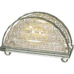 Shabbat fine crystal napkin holder