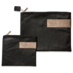 Leatherette Talit and Tefillin bag set with priestly blessing