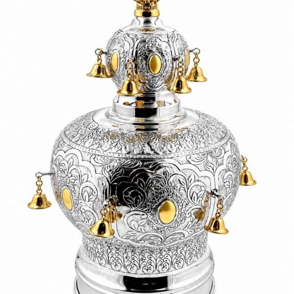 Lugano Gold and Silver Torah Crown
