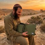 PI Olive Green Thermal Tefillin Protector Case