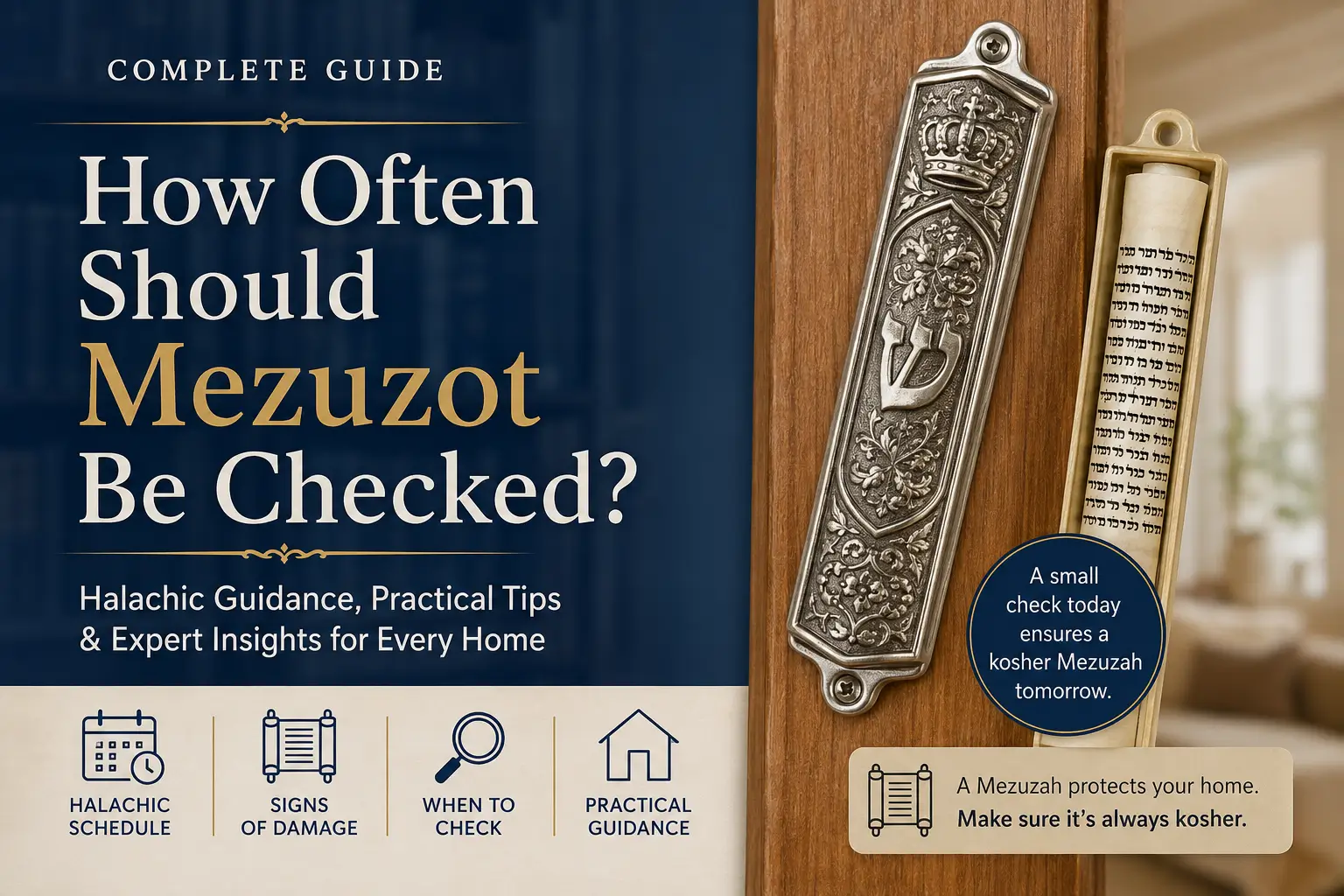 How Often Should Mezuzot Be Checked