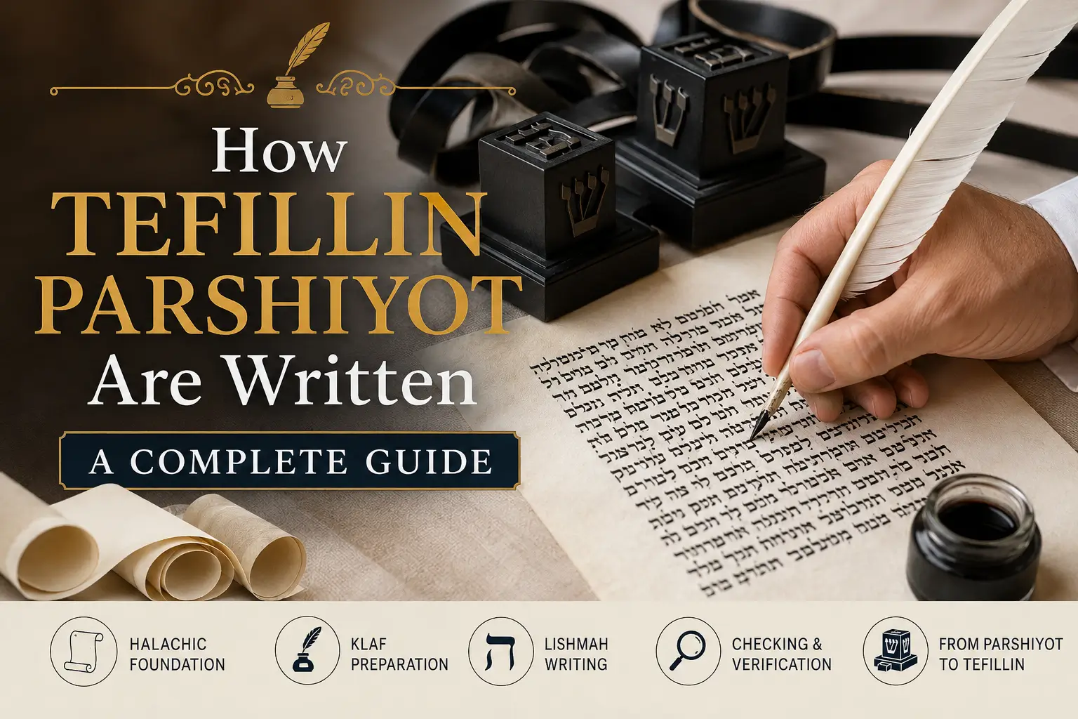 How Tefillin Parshiyot Are Written