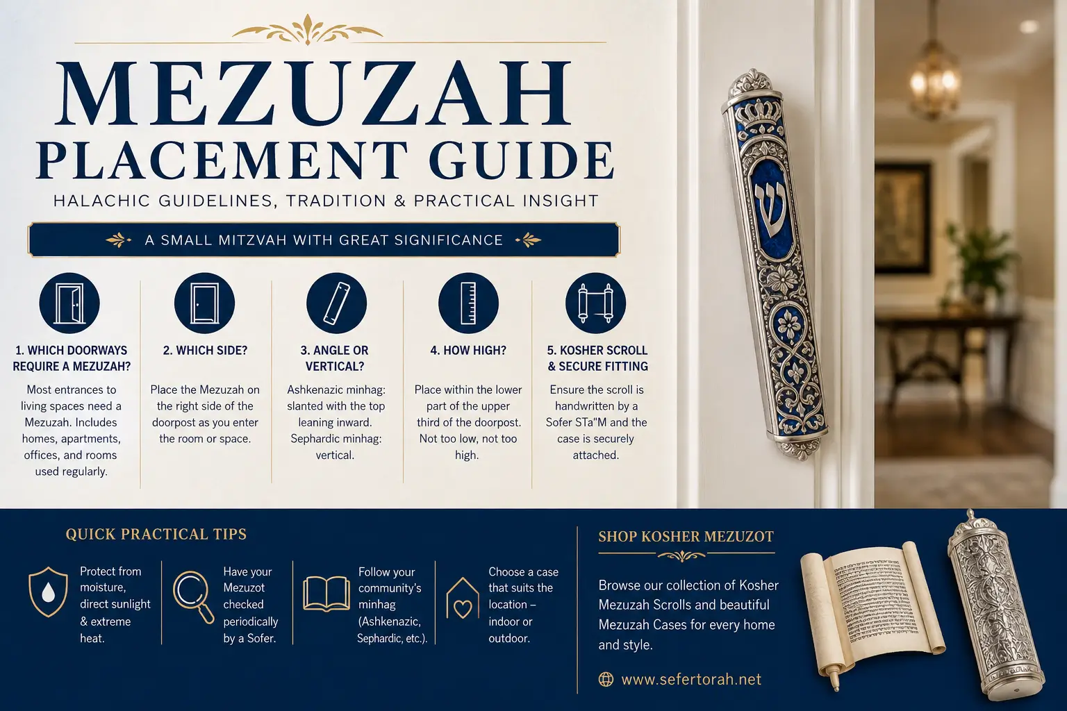 Mezuzah Placement Guide