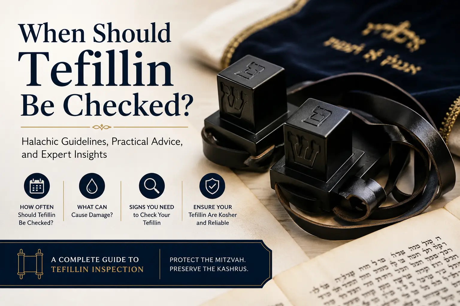 When Should Tefillin Be Checked?