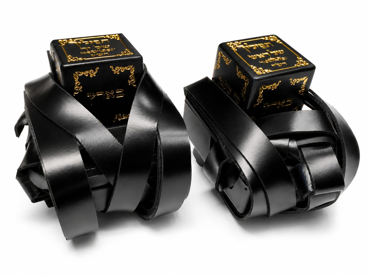 Set of Gassot Ashkenaz Beis Yosef Mehudar Tefillin