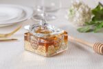 Jerusalem crystal honey dish