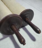 Antique Collectible European Torah Scroll - Image 2