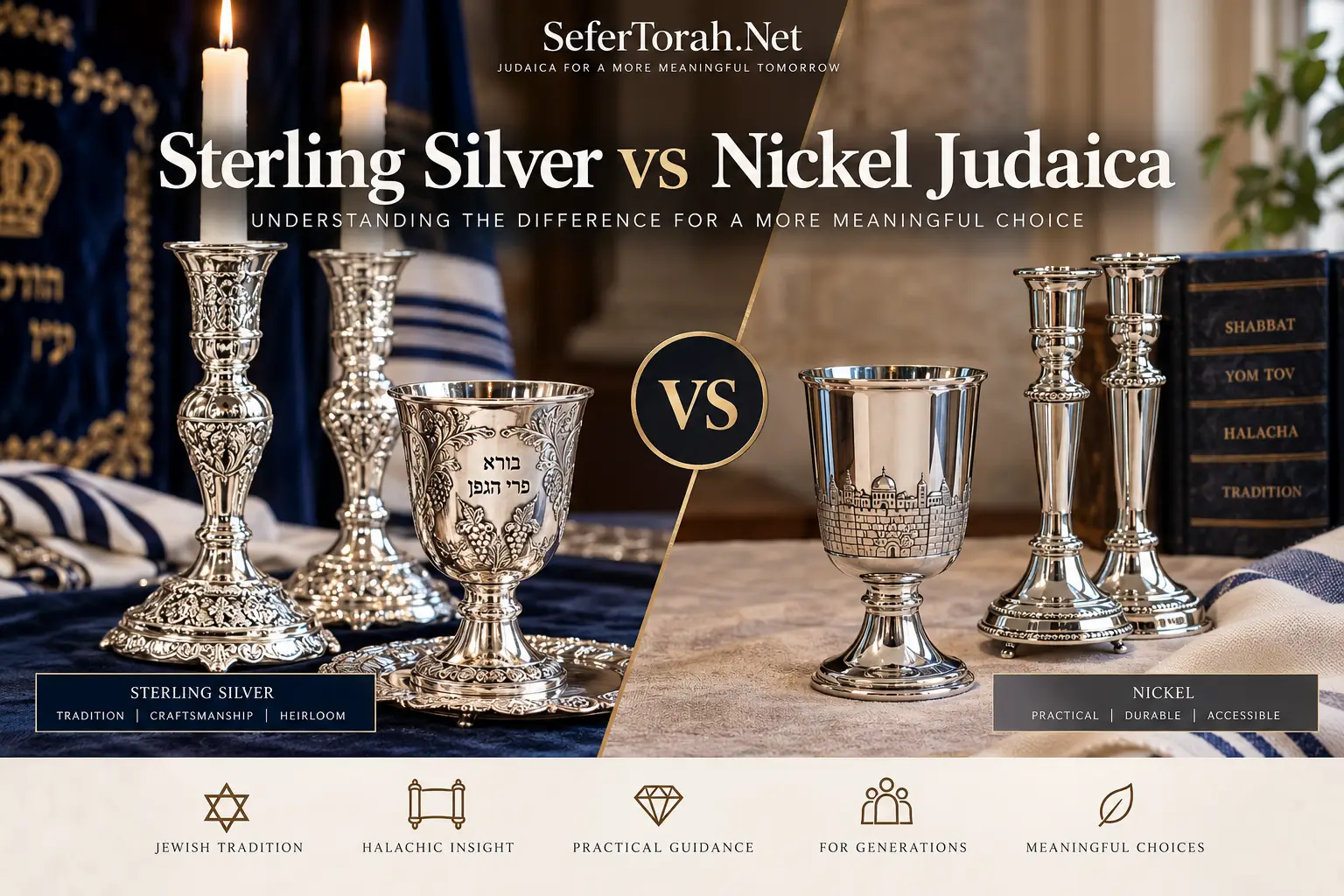 Sterling Silver vs Nickel Judaica