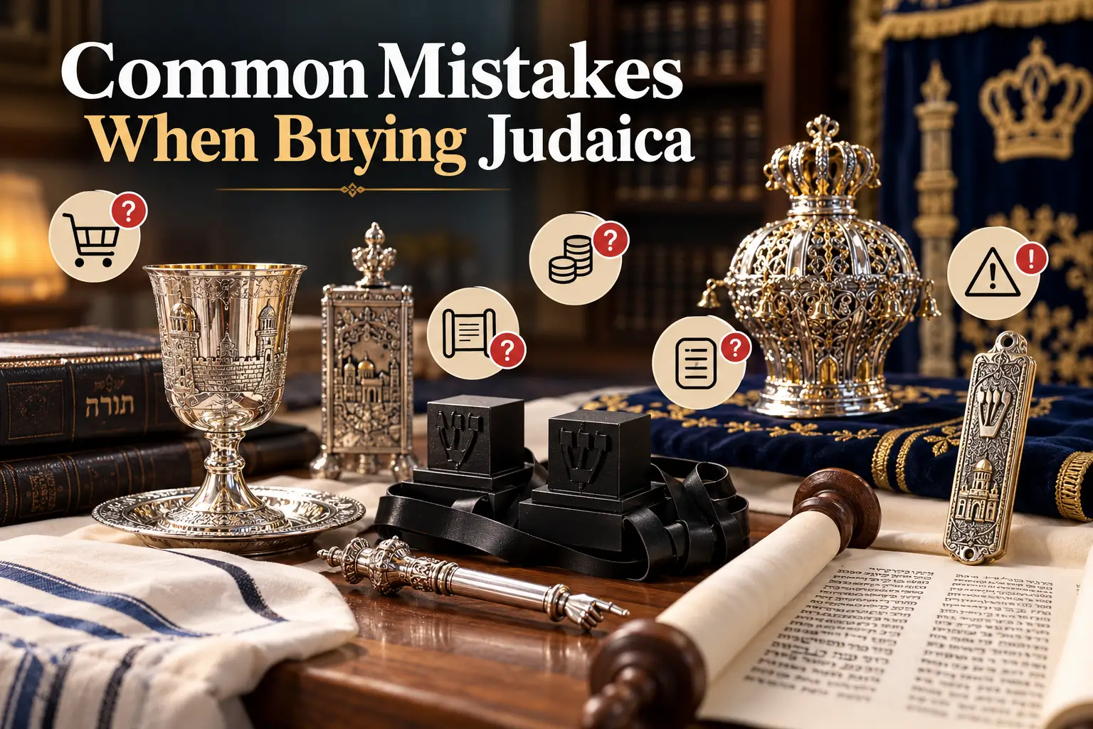 Common Mistakes When Buying Judaica