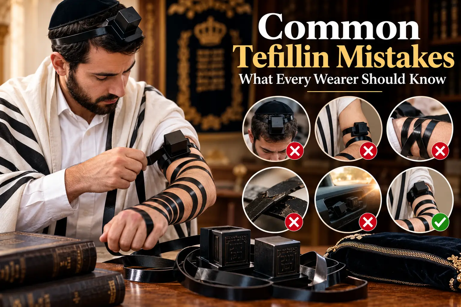 Common Tefillin Mistakes: How to Avoid Them