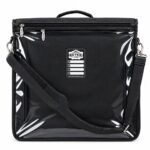 Deluxe clear front tallit tote bag
