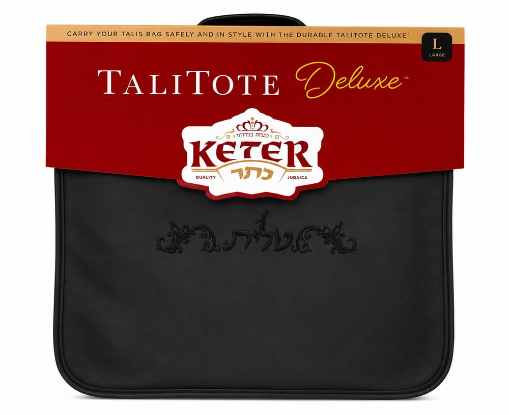 Deluxe leatherette tote bag large
